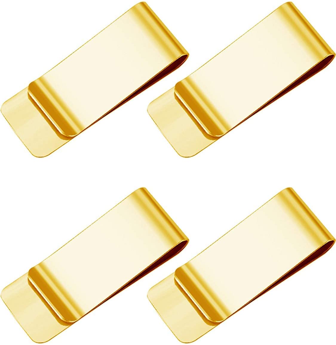 Pince à Billets Oro,4 Pack Money Clips per