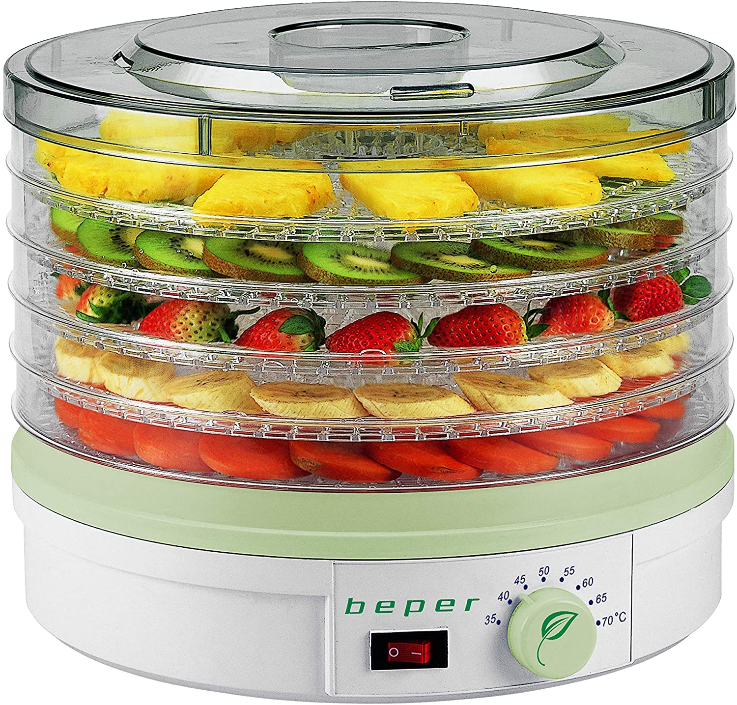 BEPER 90.506 Déshydrateur de Fruits