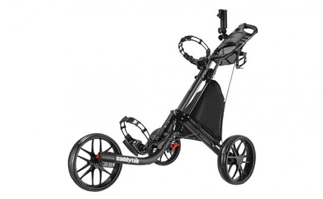 CaddyTek EZ-Fold 3 Roues Chariot Push Golf 3 Roues