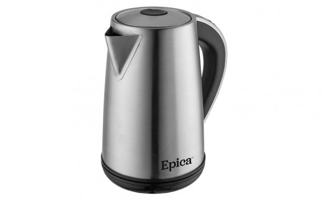 Epica Bouilloire électrique sans fil en acier inoxydable Smart Kettle