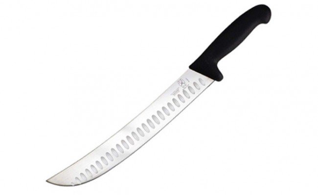 Couteau de boucher culinaire Mercer Granton Edge Cimeter Cimeter Knife