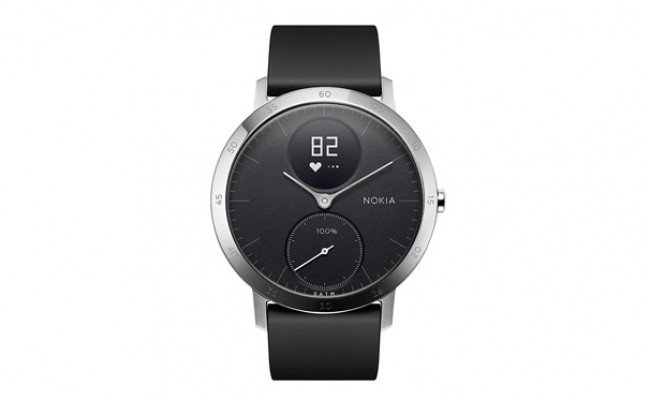 Nokia Steel HR Hybrid Sleep Tracker Hybrid en acier