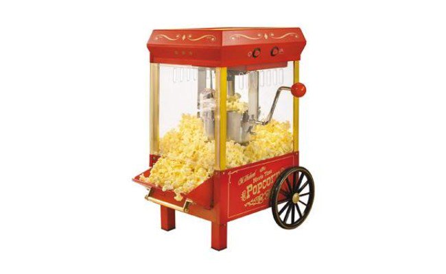 Nostalgie Vintage Kettle Popcorn Maker