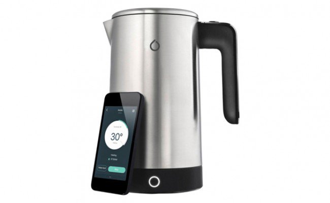 Plus intelligent - iKettle Wi-Fi compatible avec la bouilloire électrique Smart Kettle 1.8L