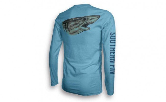 Southern Fin Apparel Performance Performance Chemise de pêche à manches longues