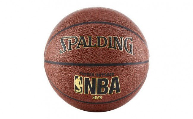 Spalding NBA Zi/O Basketball Intérieur/Extérieur - Taille officielle 7