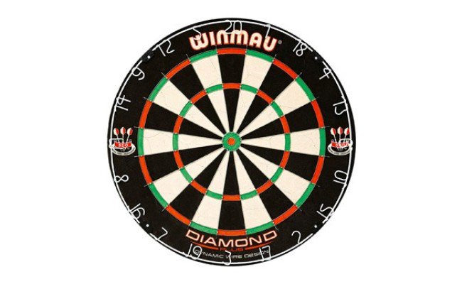 Winmau Diamond Plus Tournament Tournament Dartboard en soie