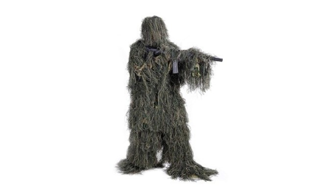 Combinaison Ghillie Pinty 3D 4 pièces