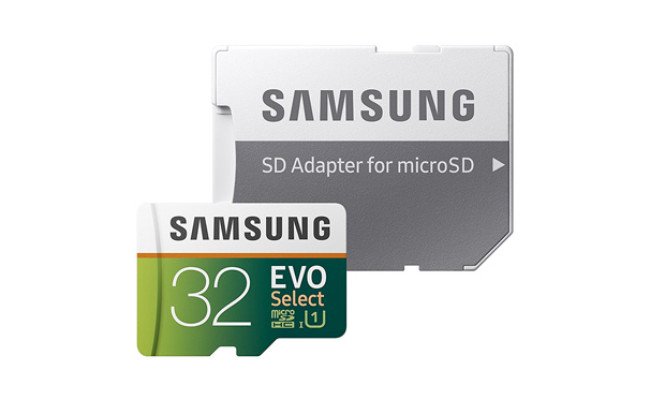 Carte mémoire Samsung 32 Go MicroSD EVO Select de 32 Go
