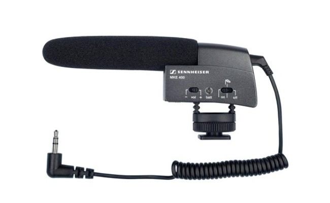 Sennheiser MKE 400 Microphone pour caméra Shotgun