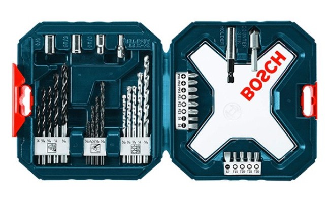 Bosch MS4034 Jeu d'embouts de perçage et d'entraînement pour perceuse MS4034