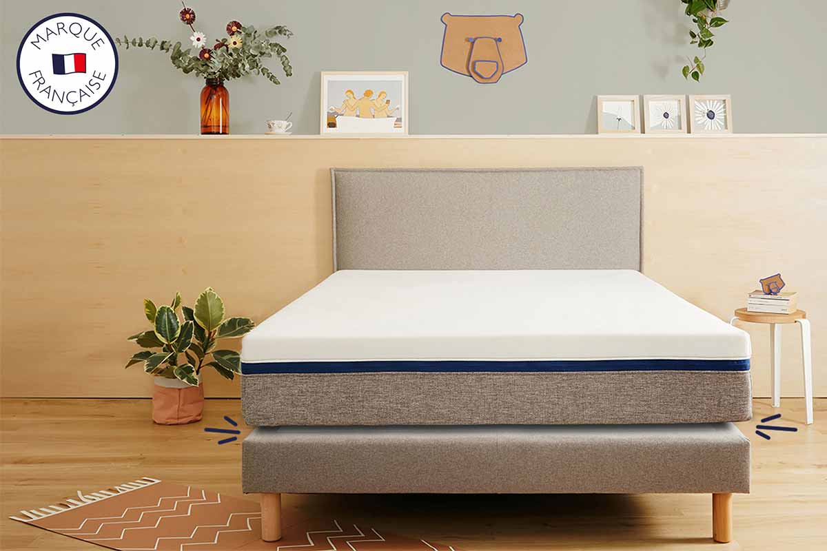 Matelas mousse mémoire de forme - Tebiber - L’INCROYABLE MATELAS