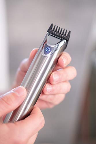 Coupe-nez et barbe Wahl en acier inoxydable au lithium-ion+ pour hommes