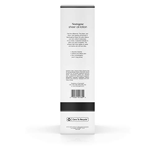 Neutrogena Hydratation pure pour le corps - Huile-Lotion