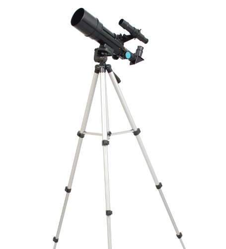 Télescope compact noir Twinstar 60 mm pour enfants