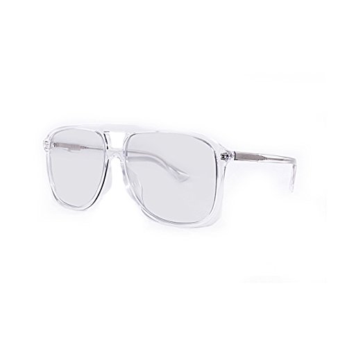 Gucci GG0262SA Asian Fit Lunettes de soleil aviateur 60 mm