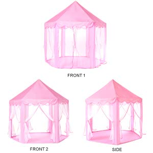 Monobeach Tente château de princesse pour filles