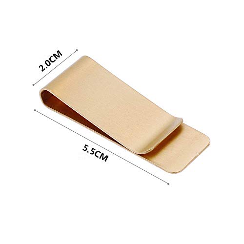 Pince à Billets Oro,4 Pack Money Clips per