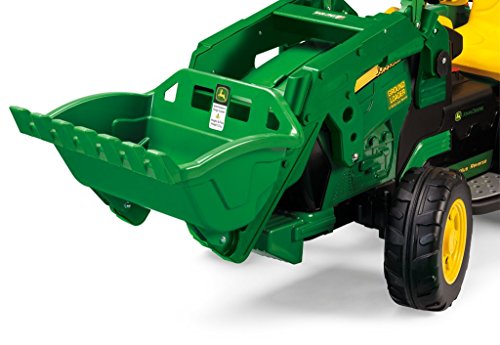 Peg Perego- John Deere Loader Tracteur avec Pelleteuse