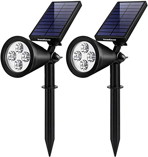 InnoGear - Lampes solaires extérieures 2-en-1 améliorées