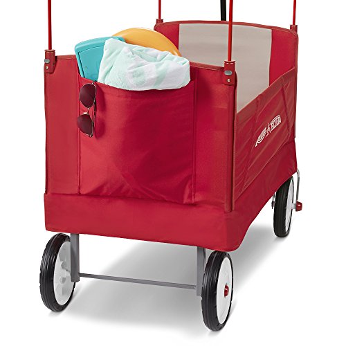 Radio Flyer 3957 Une EZ Fold Waggon avec auvent