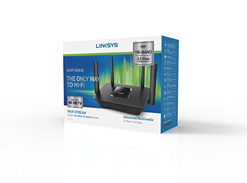 Routeur de jeu sans fil tri-bande AC5400 de Linksys