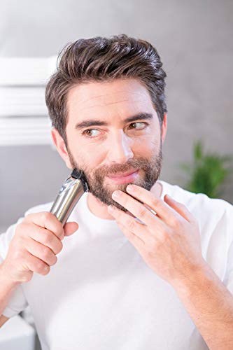 Coupe-nez et barbe Wahl en acier inoxydable au lithium-ion+ pour hommes