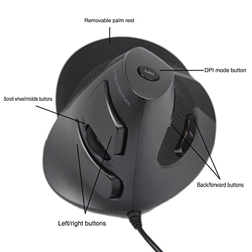 Souris filaire J-Tech Digital Scroll Endurance