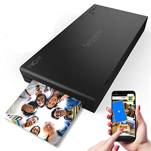 Imprimante photo mobile instantanée SereneLife Portable