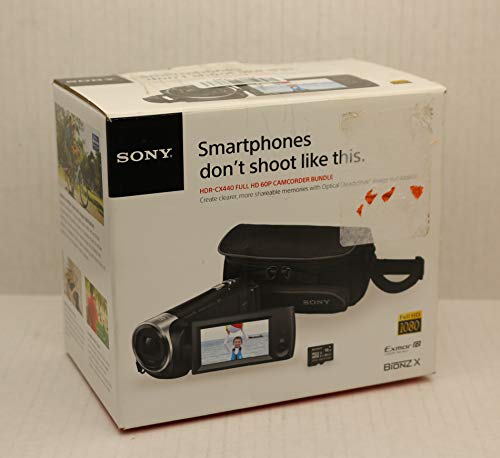 Sony HDR-CX440 Caméscope Full HD Bundle