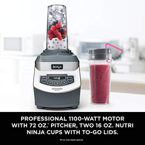 Mélangeur professionnel Ninja avec tasses Nutri Ninja