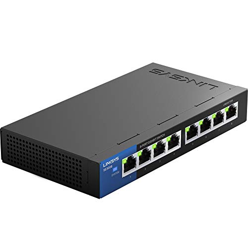 Commutateur Gigabit Métallique 8-Ports SE3008 de Linksys