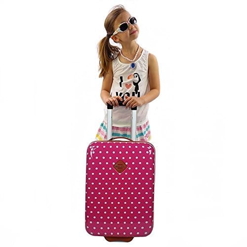 Valise Cabine 2 Roues Rose Snowball