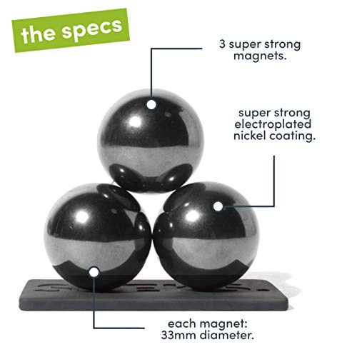 Speks Super Gunmetal Balles magnétiques