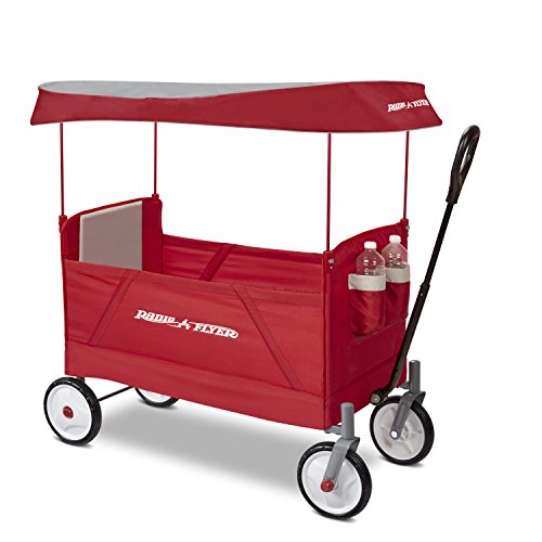 Radio Flyer 3957 Une EZ Fold Waggon avec auvent