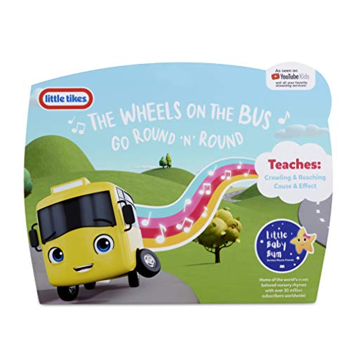 Little Tikes Little Baby Bum Wigglin' Wheels On The Bus Jouet en peluche officiel