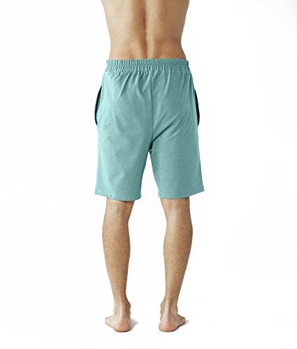 Lotuscrafts Short de Yoga pour Homme en Coton Biologique