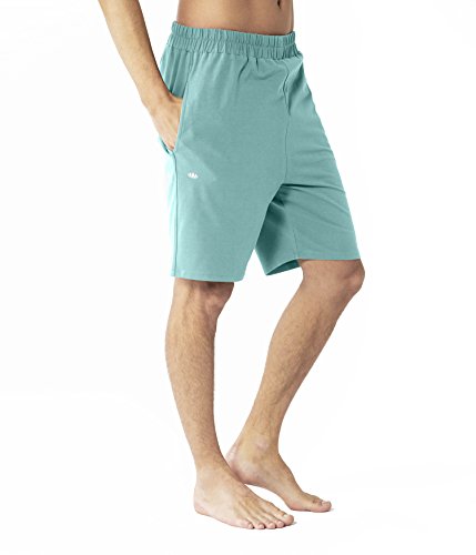 Lotuscrafts Short de Yoga pour Homme en Coton Biologique