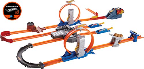 Ensemble de construction de voies pour la reprise totale de Turbo Hot Wheels