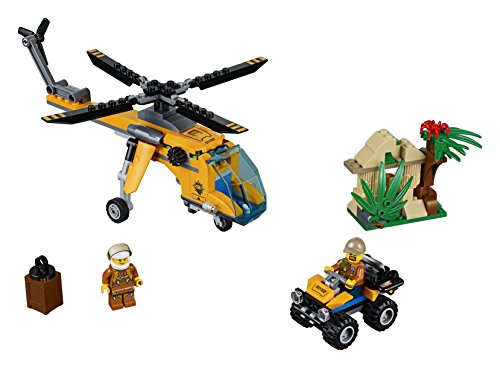 LEGO City Jungle Explorers Hélicoptère de transport de marchandises dans la jungle