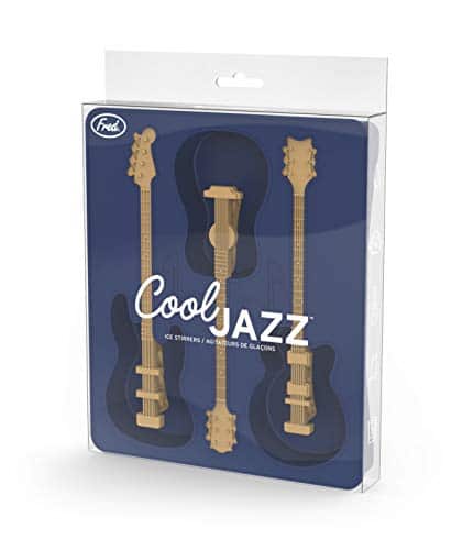 Fred COOL JAZZ Guitar Ice Tray and Stirrers