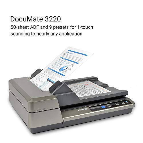 Xerox DocuMate 3220 Duplex Large Format Scanner