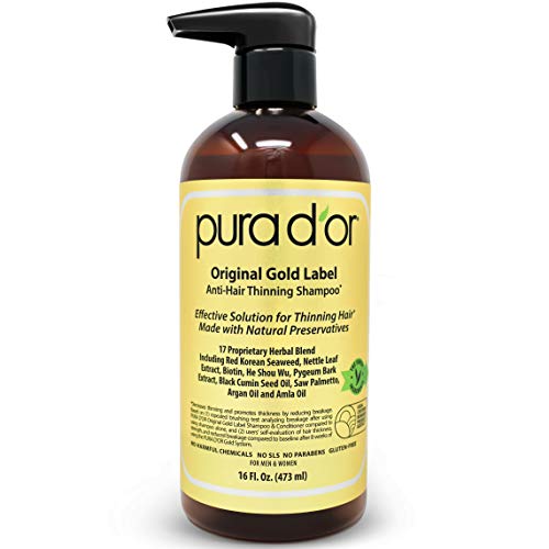Shampooing anti-décoloration PURA D'OR Original Gold Label