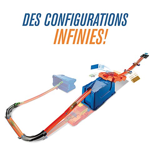 Boîte de cascades pour le constructeur de pistes de Hot Wheels