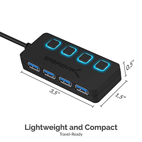 Sabrent 4 Port USB 3.0 Hub