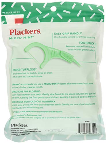 Plackers Micro Mint Dental 