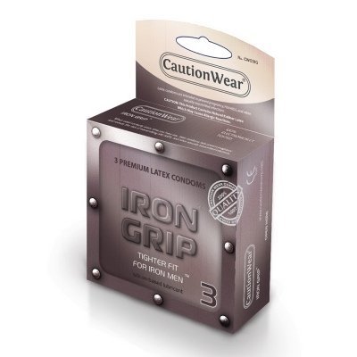 Caution Wear Iron Grip Snug Fit - by Paradise Marketing