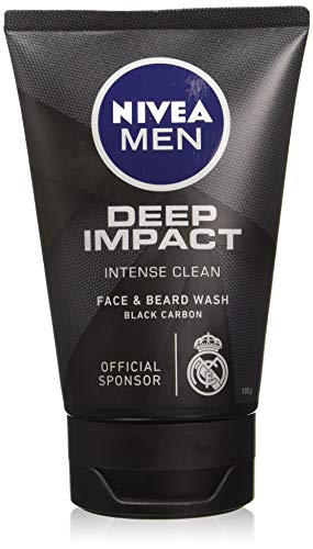 NIVEA Men DEEP Cleansing Beard & Nettoyant pour le visage