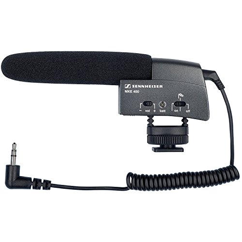 Sennheiser MKE 400 Microphone pour caméra Shotgun