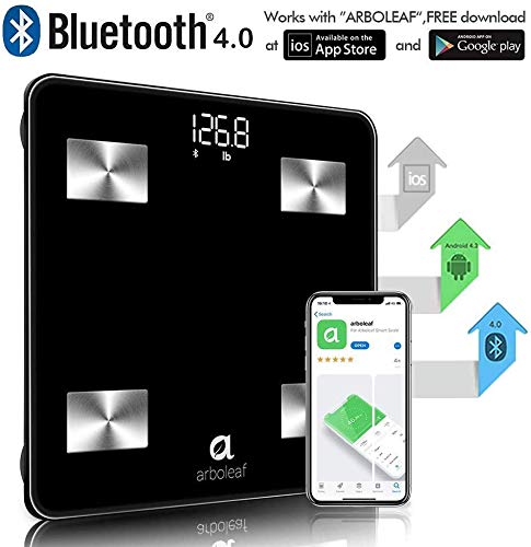 Pèse-personne Bluetooth intelligent Arboleaf